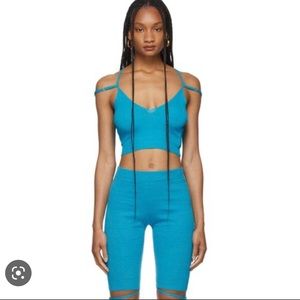 Jacquemus La Maille Aneto in Blue